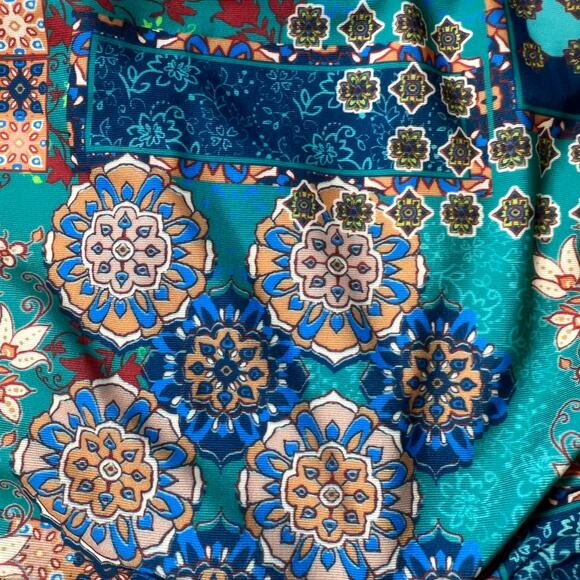 Wild Fable Women's Blue Patchwork Cheeky Bikini Bottom - Size XS - NWT - Picture 4 of 8